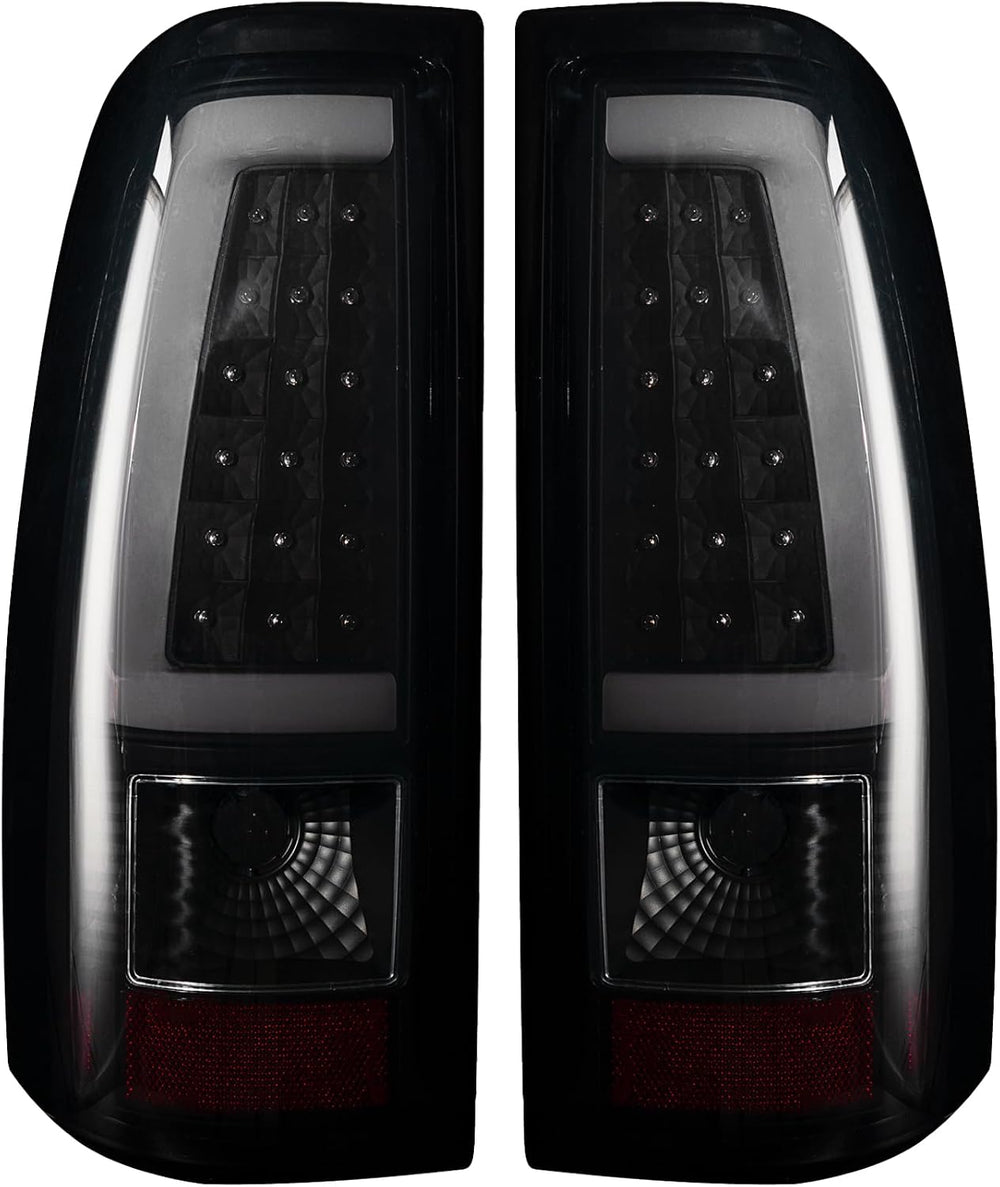 Tail Light Assembly Compatible With Chevy Silverado 1500 2500 3500 2003-2006 ...