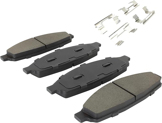Premium Ceramic Front Brake Pads Compatible