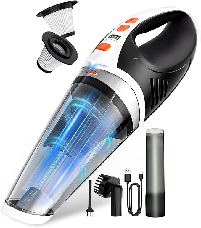 BRL Handheld Vacuum Cordless Car Vacuum Cleaner Rechargeable