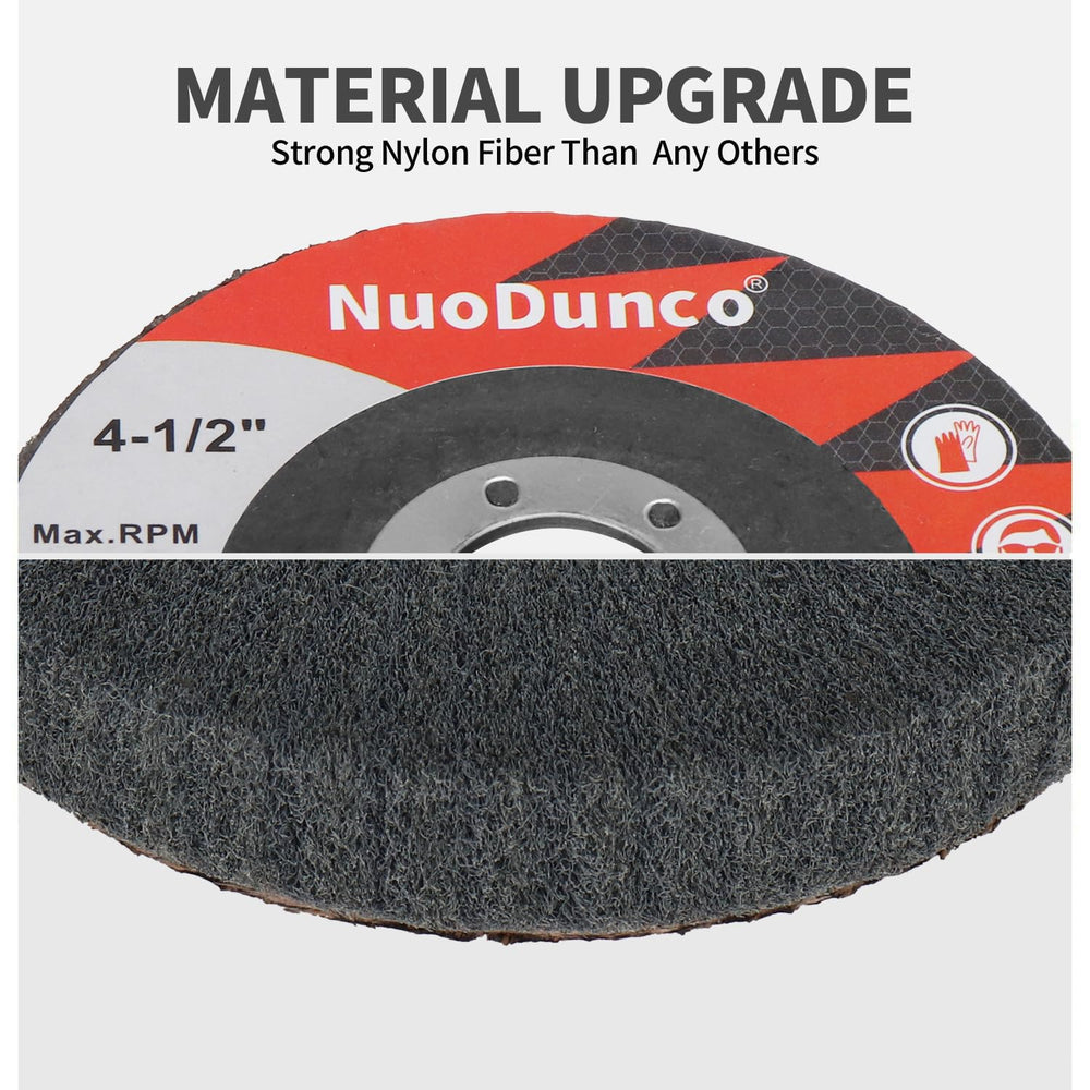 15Pcs 180/320/600 Grit Scour Flap Disc 4-1/2" Polishing for Angle Grinder