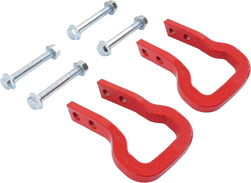 ALMULOO 2PCS Front Tow Hooks Compatible with 2023 2024 Chevrolet Colorado/202...