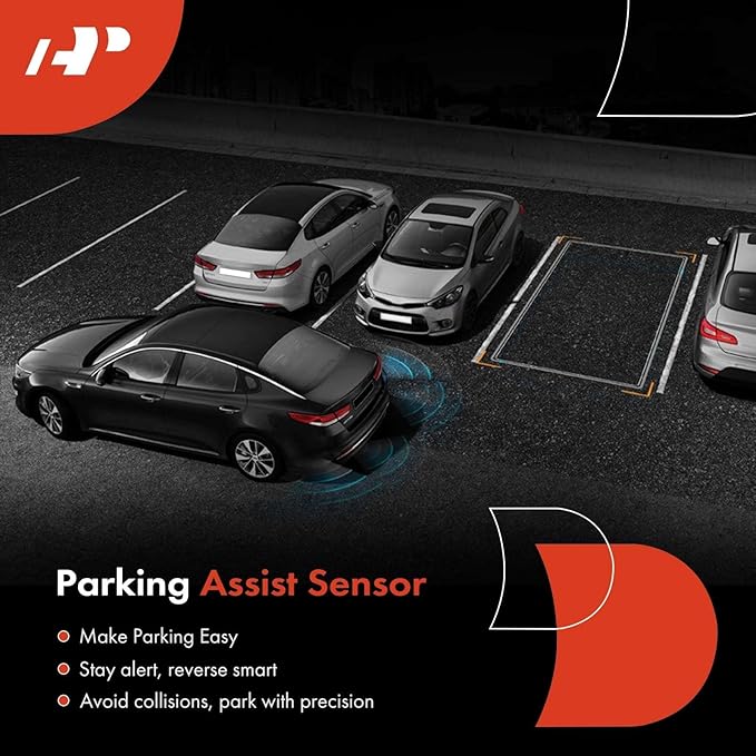 A-Premium 4-PC Reverse Backup Parking Aid Assist Sensor Compatible