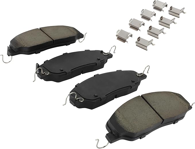 Premium Ceramic Front Brake Pads Compatible