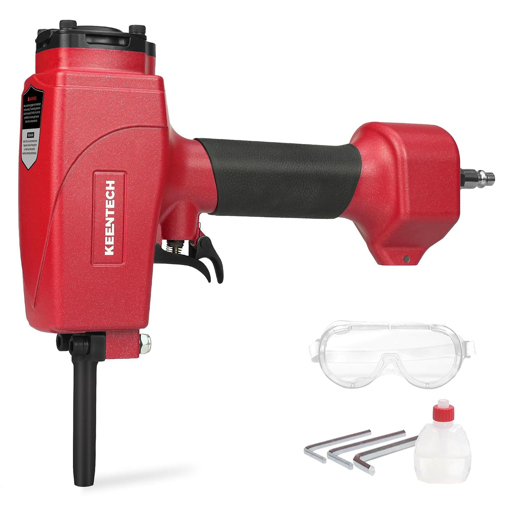 KEENTECH Pneumatic Nail Remover, Fast & Labor-Saving Air Punch Nailer, De...