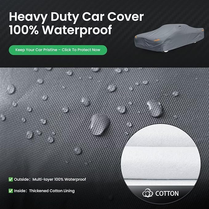 Car Cover Waterproof All Weather