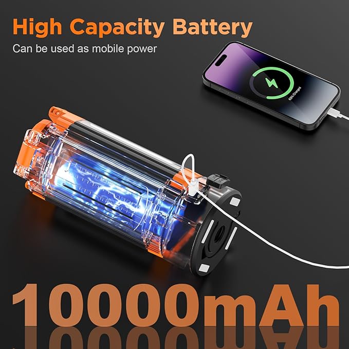 CAVN Rechargeable 10000mAh Camping Lights