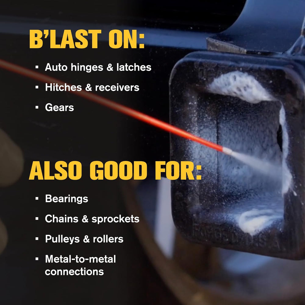 B’laster White Lithium Grease Spray – High-Performance Lithium Grease Spray –...
