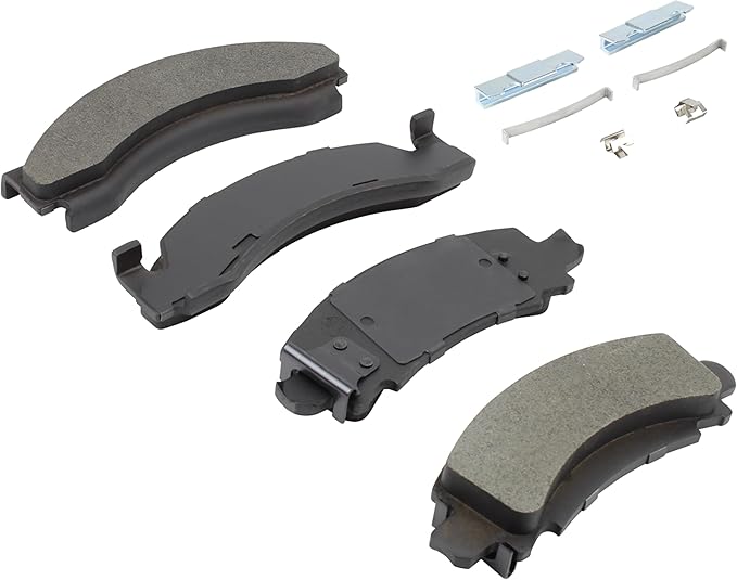 Premium Semi-Metallic Front Brake Pads Compatible