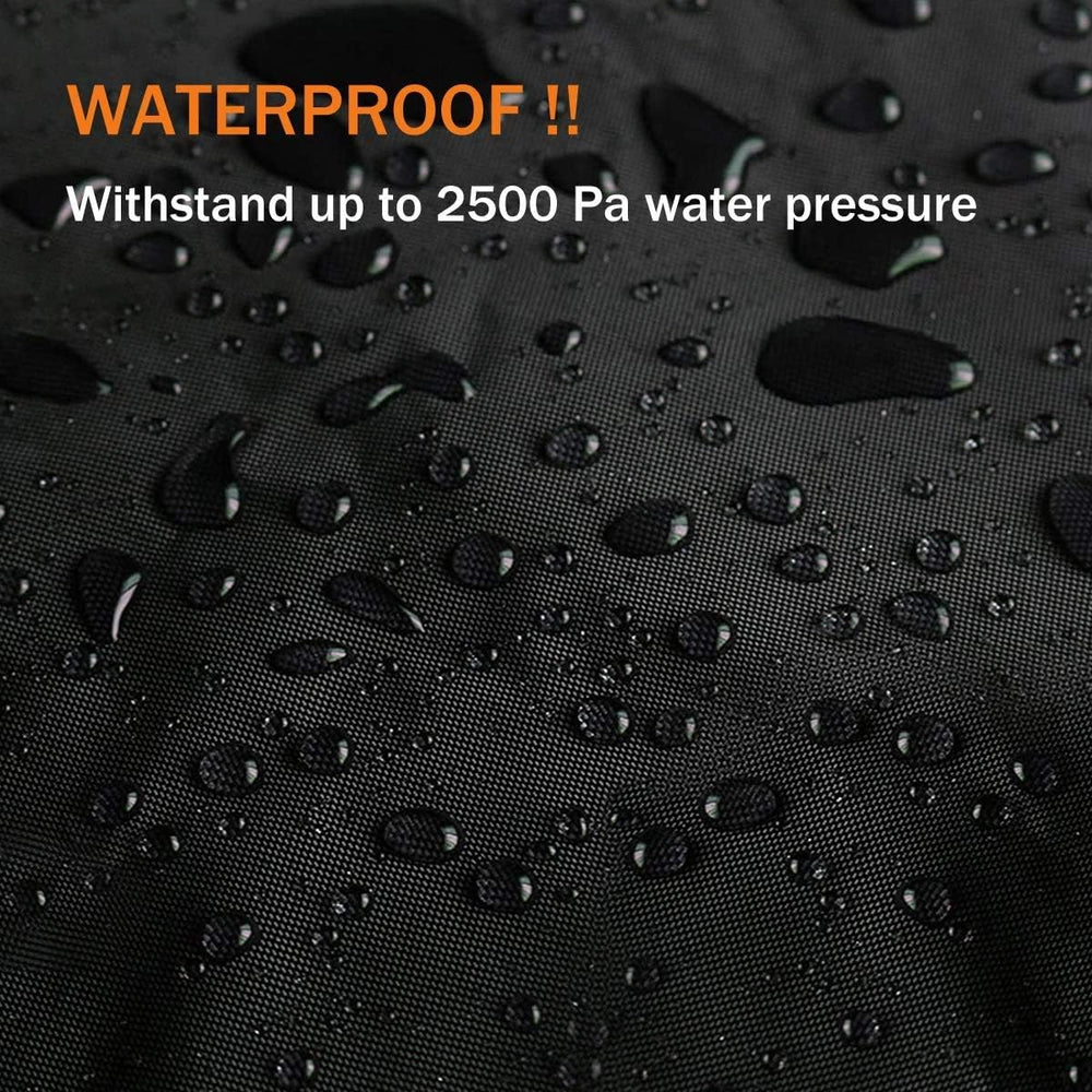 Waterproof UTV Cover, Heavy Duty Black Oxford Cloth All-Weather Protection UT...