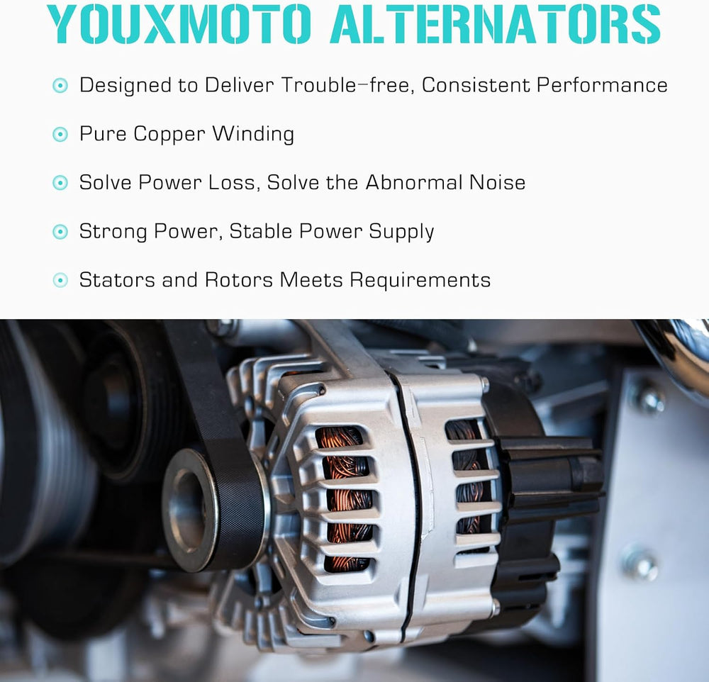 New Alternator Fit for Honda CR-V 2.4 2.4L 2002 2003 2004 2005 2006, Fit for ...