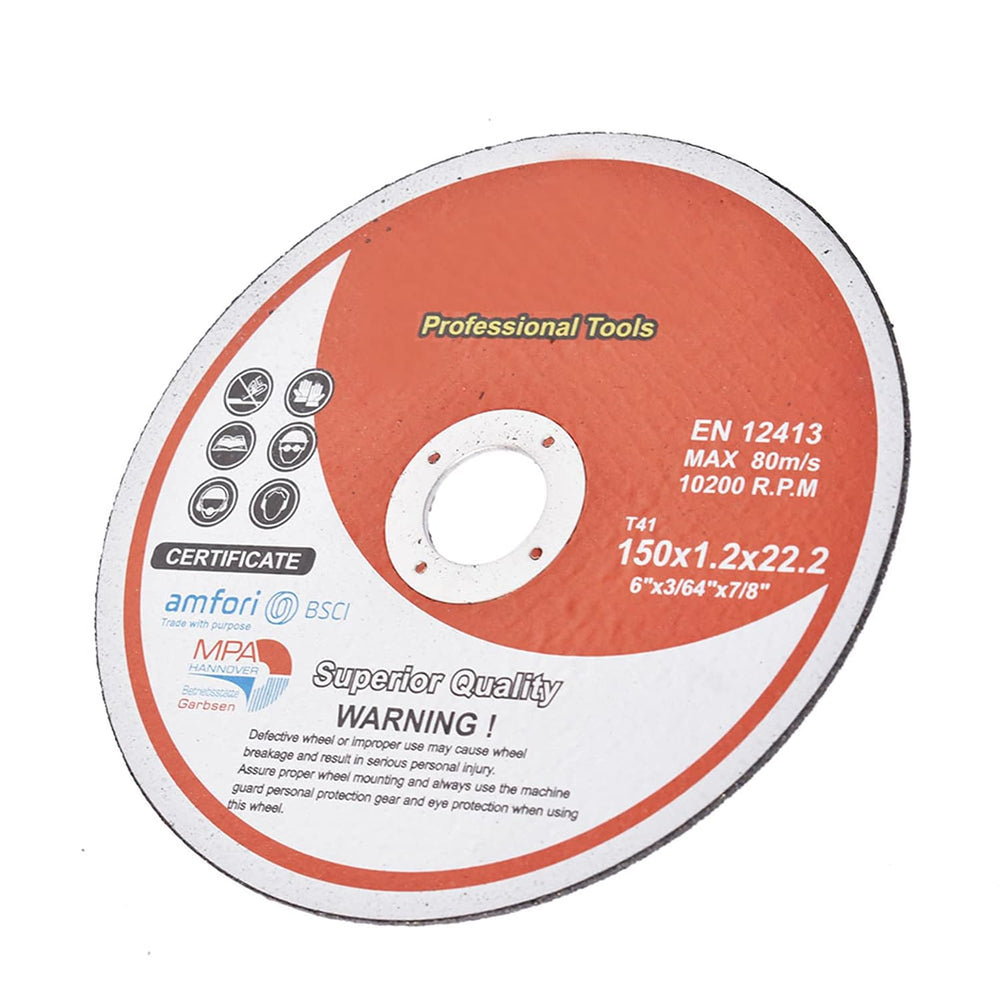 kimllier 100 Pack Cut Off Wheel 6 Inch x 0.045 Inch x 7/8 Inch Metal and Stai...