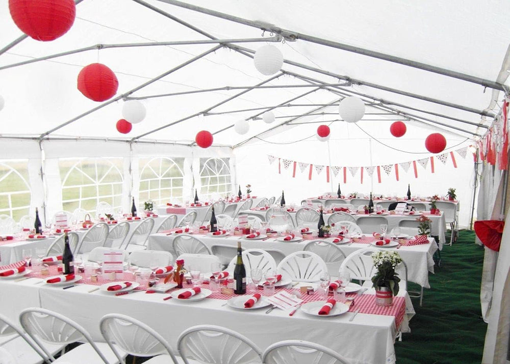 Quictent Premium 20x32 Reinforced Heavy Duty Party Tent with 5 Storage Bags