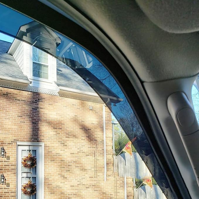 Original Side Rain Guards, Window Visors Compatible