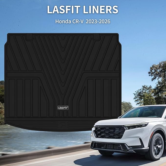 LASFIT Cargo Liner for Honda CR-V 2023 2024 2025 2026 All Weather TPE Car Trunk