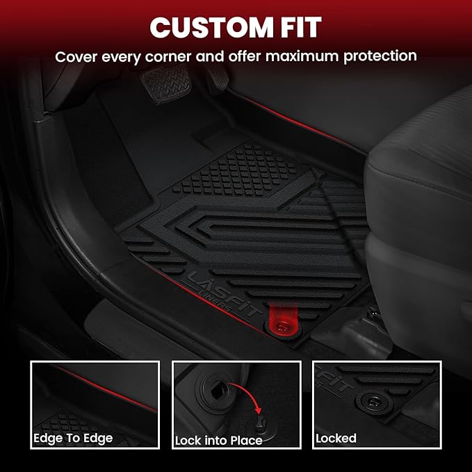LASFIT Floor Mats&Trunk Mat Fit