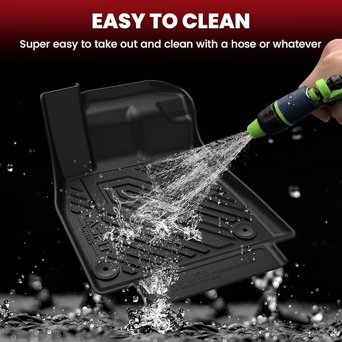 LASFIT Floor Mats & Cargo Mat for Audi Q5/SQ5 2018-2025, TPE All Weather