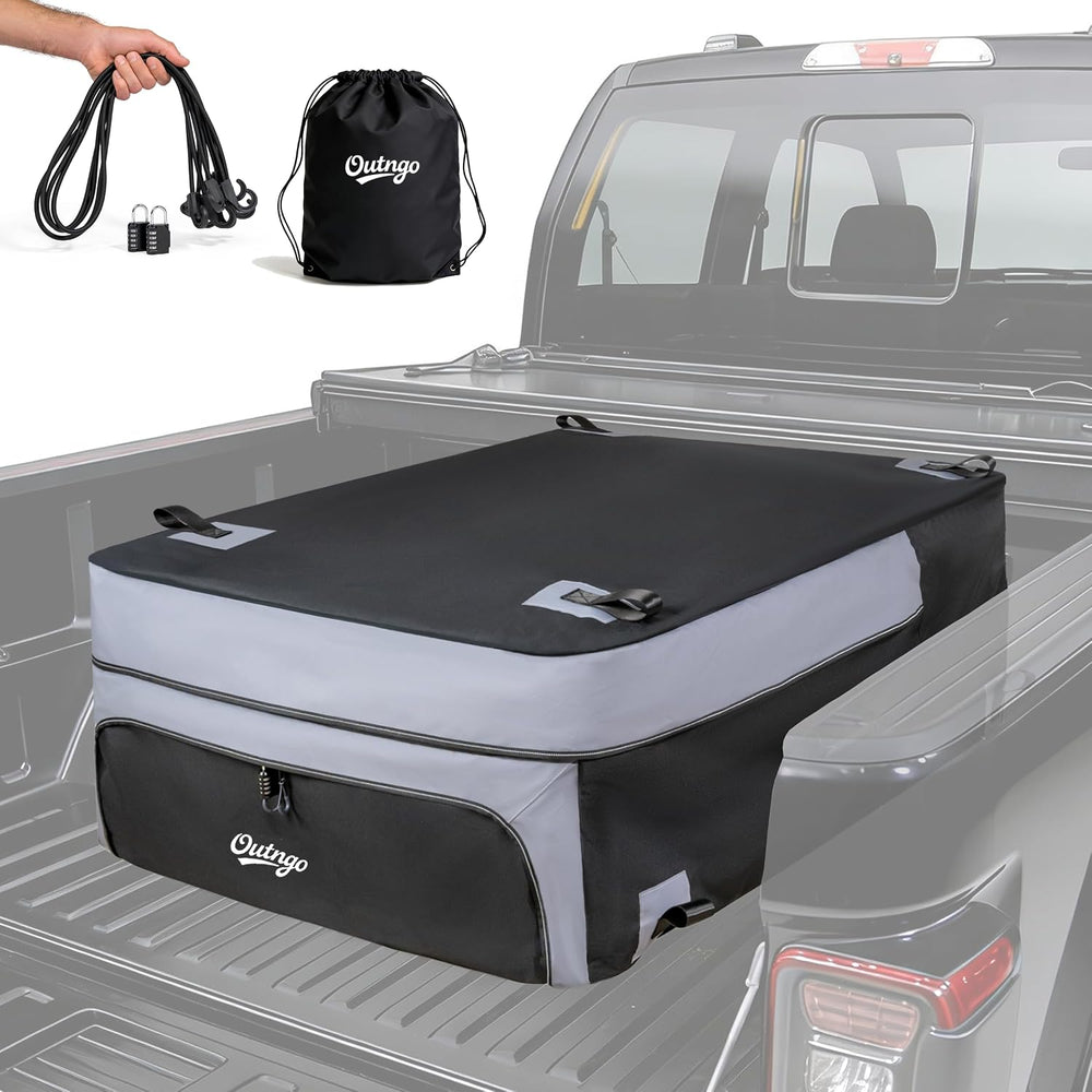 Truck Bed Cargo Bag-Waterproof Luggage Bag For Truck Bed 26 Cu. Ft Heavy-Duty...