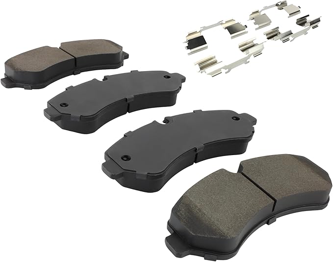 Premium Semi-Metallic Rear Brake Pads Compatible