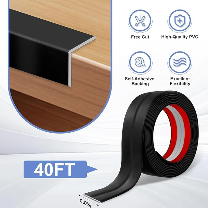 Wall Corner Protector Moulding Trim Peel and Stick Wall Corner Guards Trim