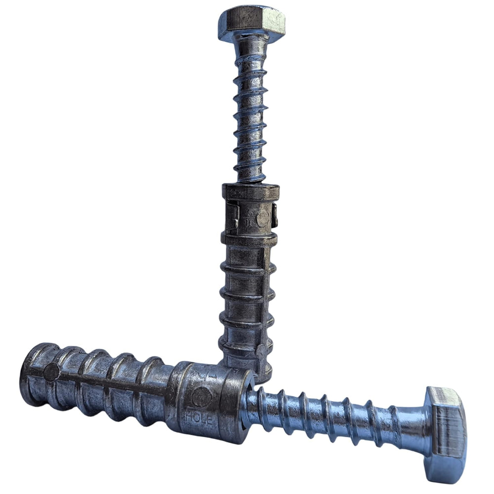 SANTIE 3/8 in. x 2-1/2 in. Zinc-Alloy Long Lag Shields Anchor