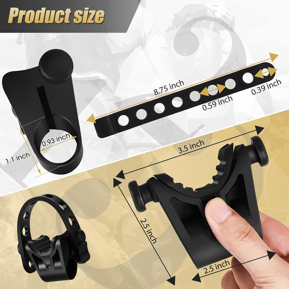 Fabbay 8 Sets Bike Rack Straps Replacement Bicycle Hitch Strap Cradle Car Rac...