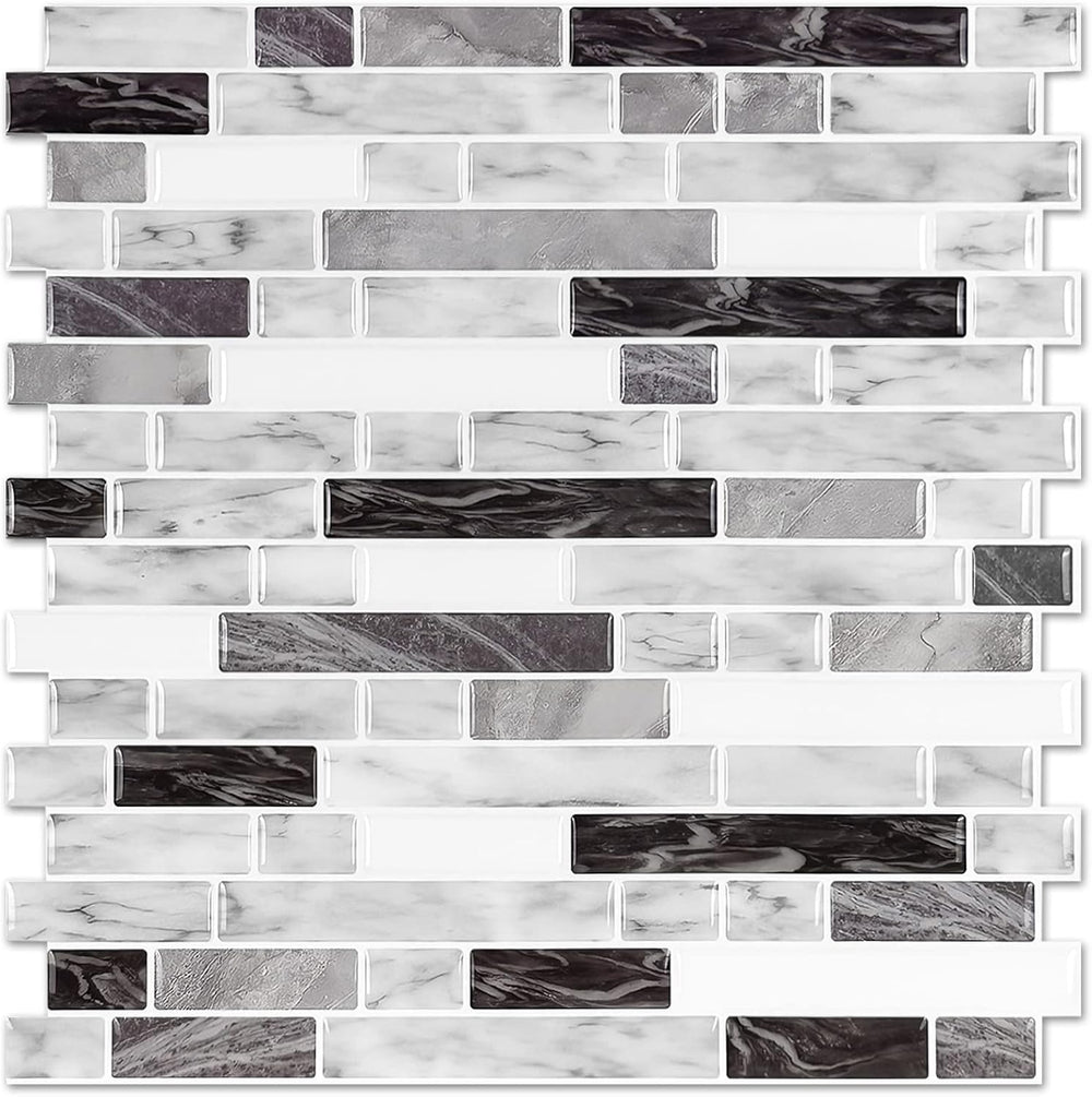 STICKGOO Peel and Stick Wall Tile Self-Adhesive Backsplash Thicker Design