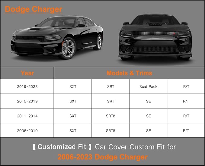 Kayme 6 Layers Car Cover Custom Fit