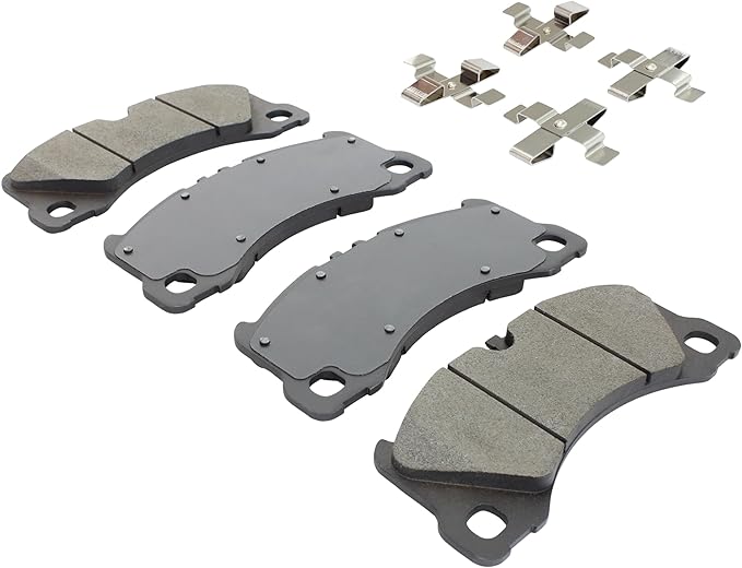Premium Semi-Metallic Front Brake Pads Compatible