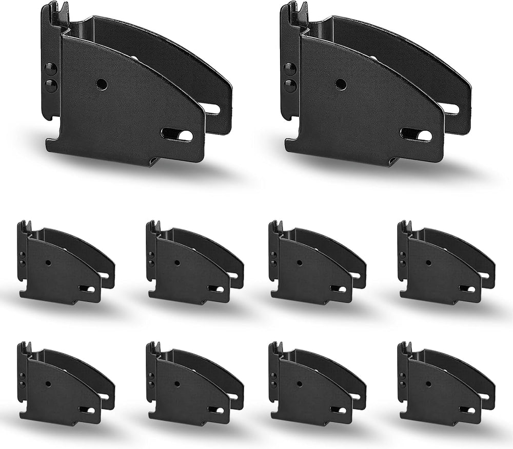 E Track 2x4 Bracket Wood Beam Socket 10 Pack