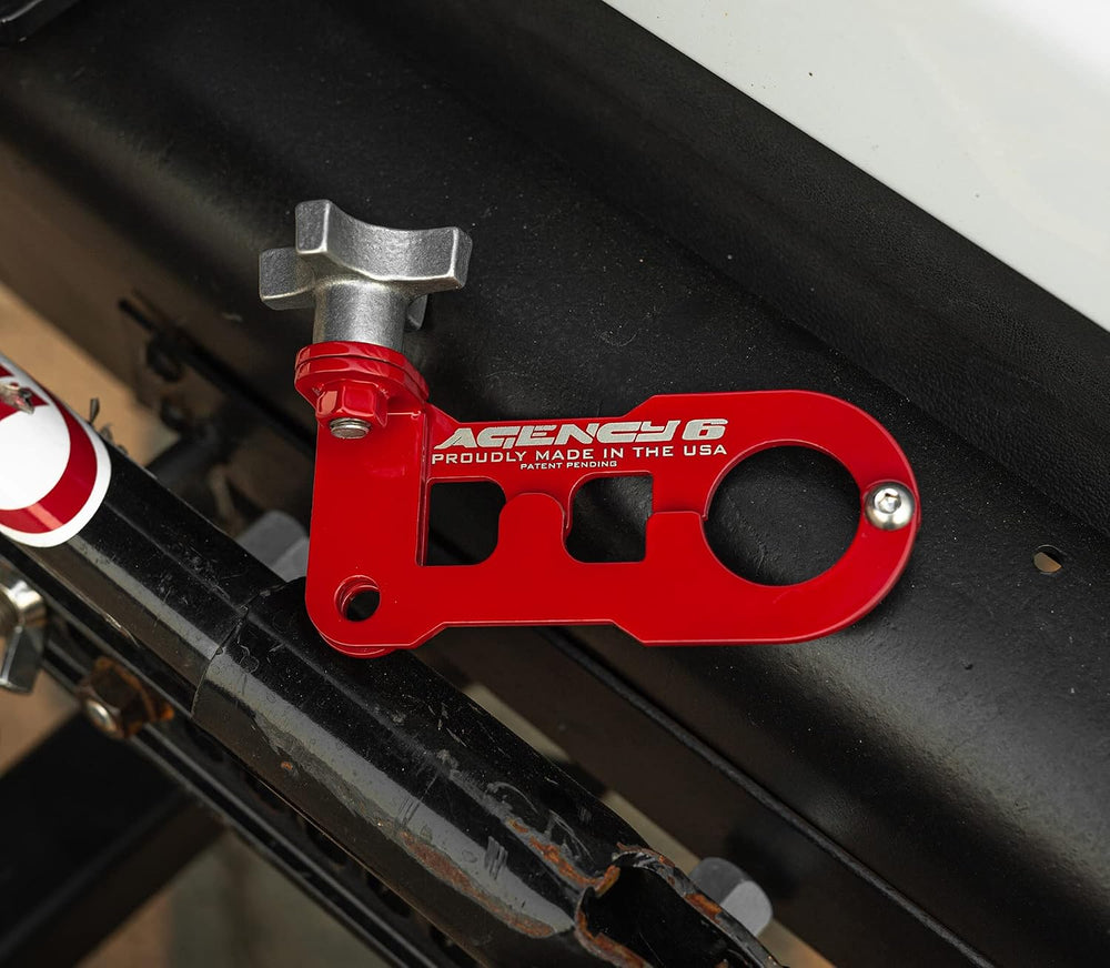 Agency 6 Jack Handle Keeper for Hi-Lift Jacks - No Splitting, Cracking, or Re...