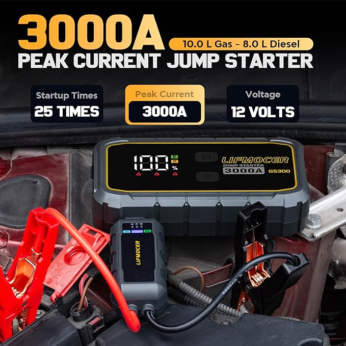 GS300 Jump Starter