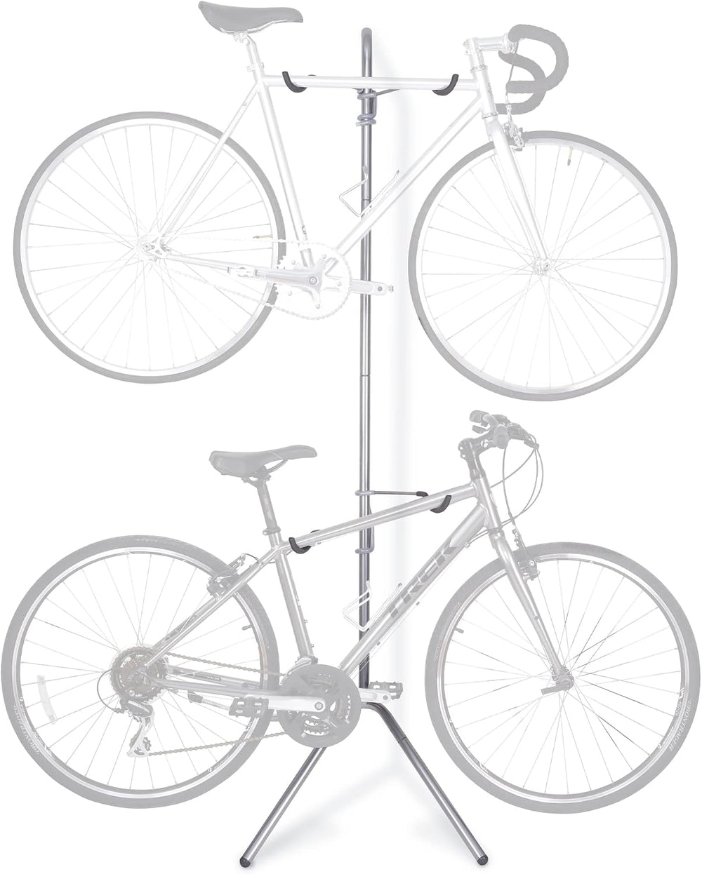 Delta Cycle Two Bike Gravity Pole Stand Garage, 2 Bike Storage Rack, No Drill...
