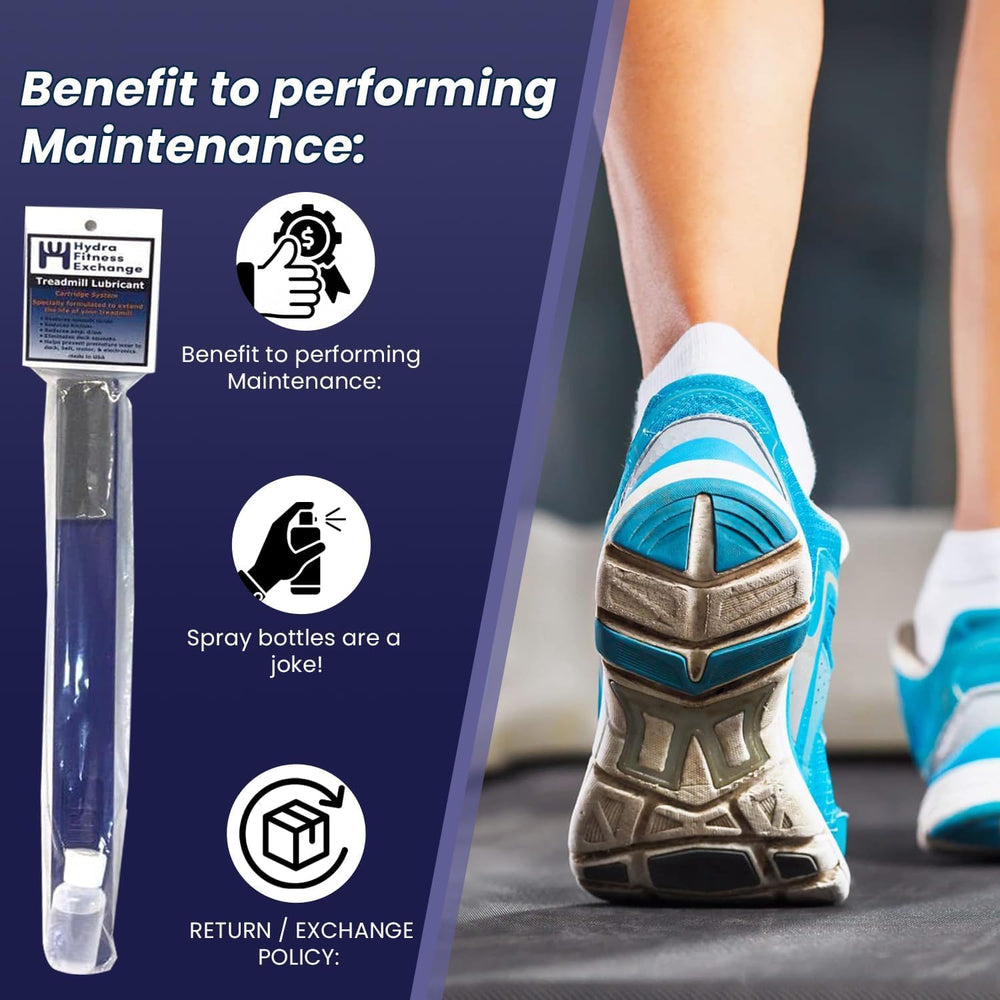 Hydra TreadLube Treadmill Walking Belt Lubricating Kit 100% Spirit Sole Fitne...