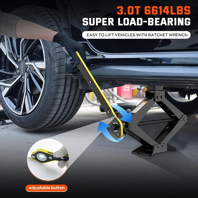 Universal Car Jack Kit Scissor Jack