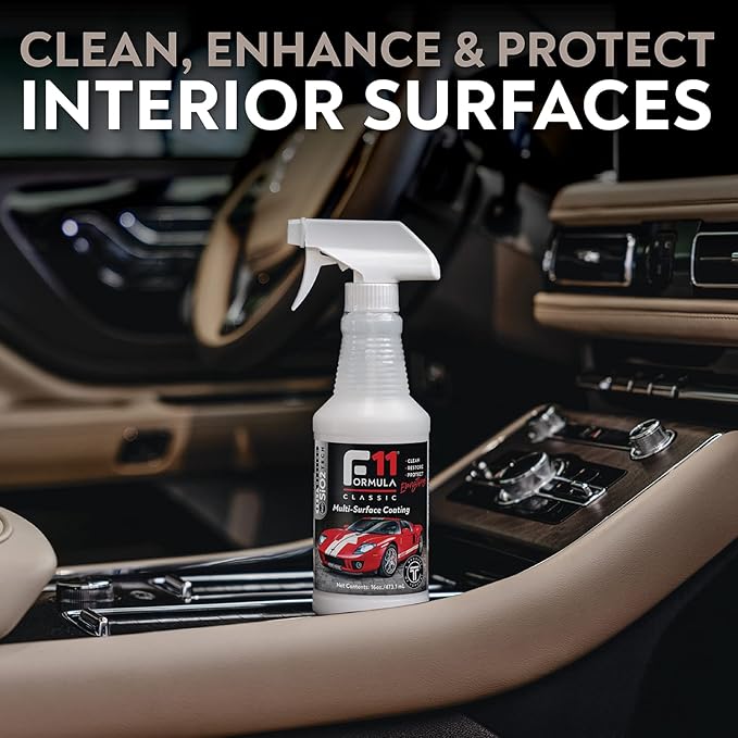 TopCoat F11 Polish & Sealer for Cars, Bikes and More – Water-Based Altern...