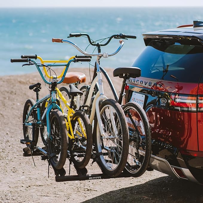 Hollywood Racks Destination 4 Hitch Bike Rack, Lightweight, Secure Transport