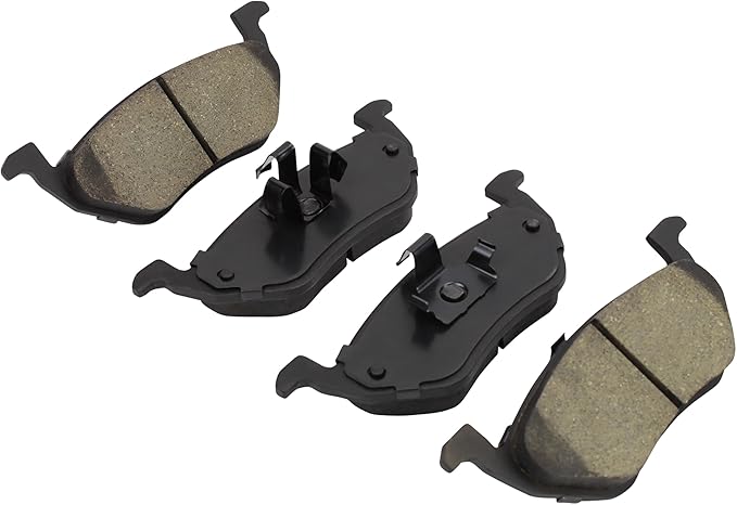 Premium Ceramic Rear Brake Pads Compatible