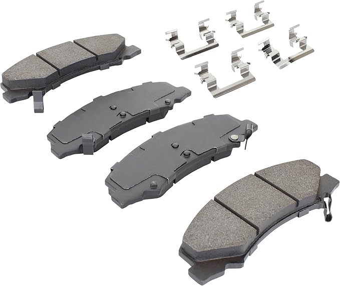 Premium Ceramic Front Brake Pads Compatible