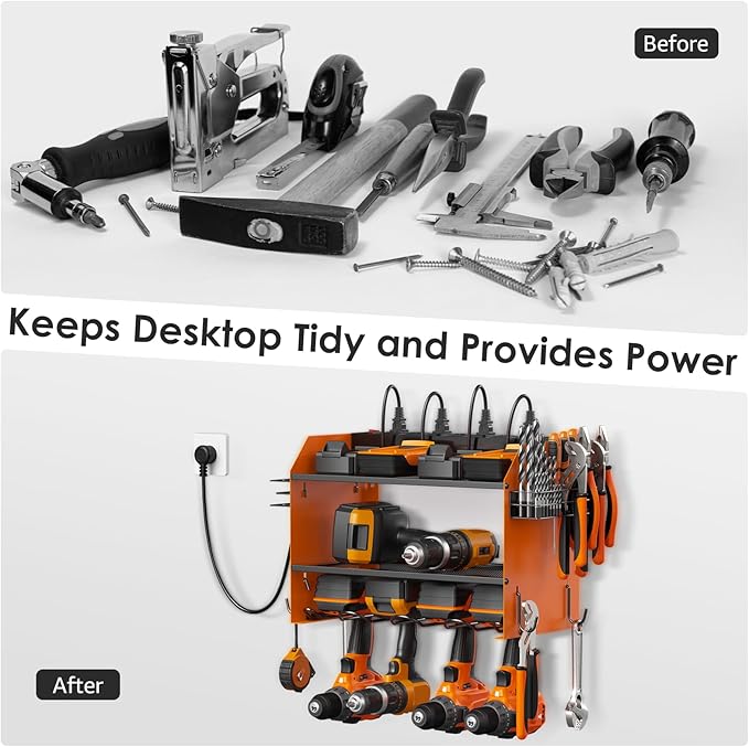 CCCEI Modular Power Tool Organizer Wall Mount