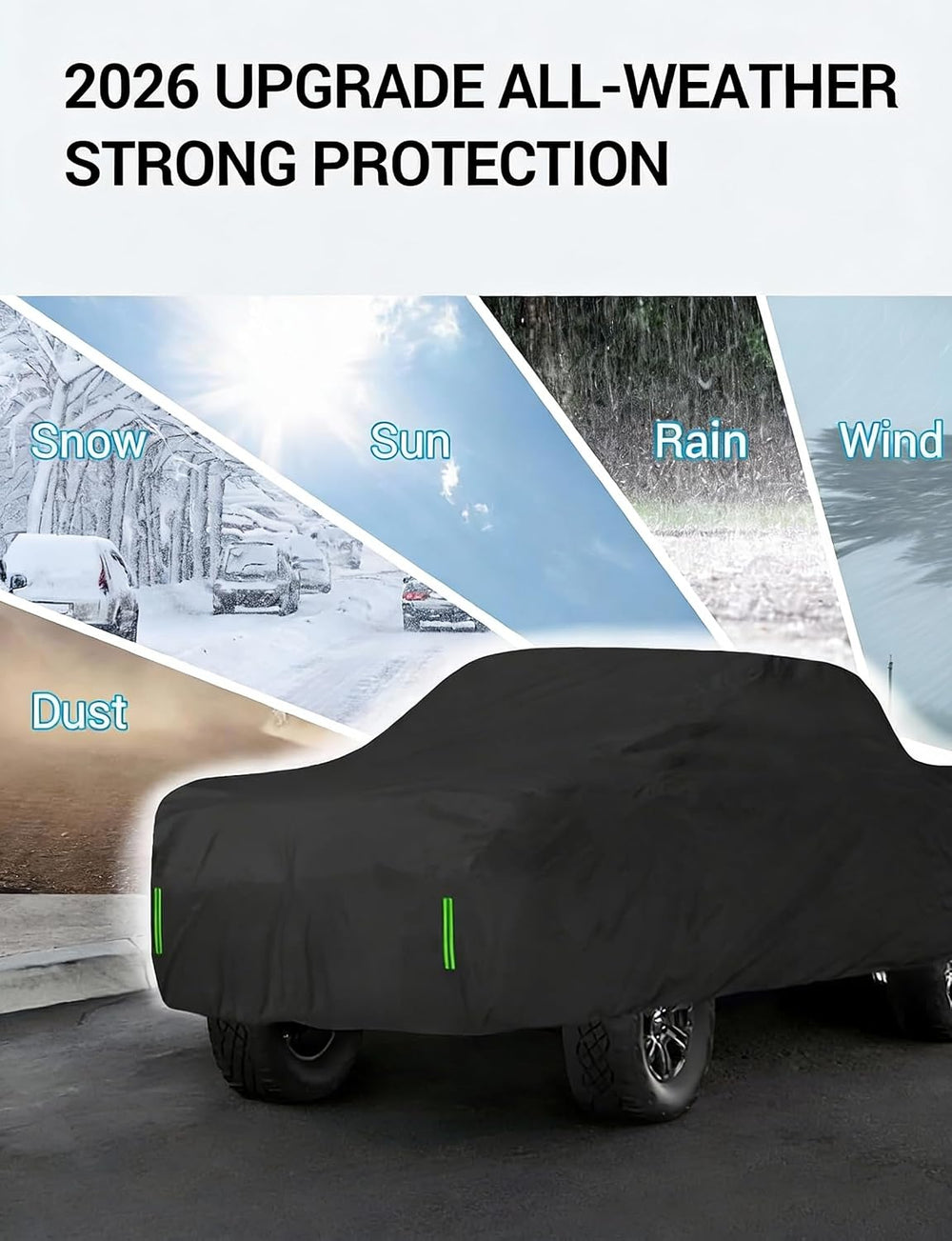 Proadsy Custom Fit Car Cover for 2022-2026 Rivian R1T Waterproof Outdoor