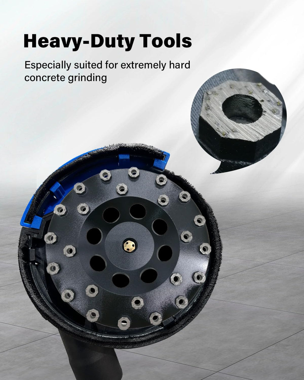Diamond Grinding Cup Wheel for Hard Concrete Floor, Epoxy Coating Removal, 24...