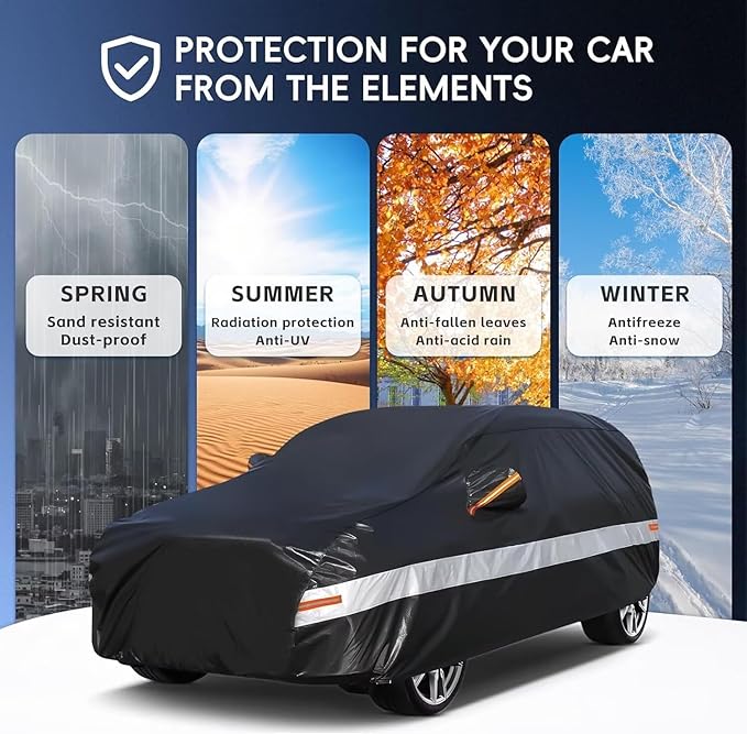 10 Layers SUV Car Cover Custom Fit