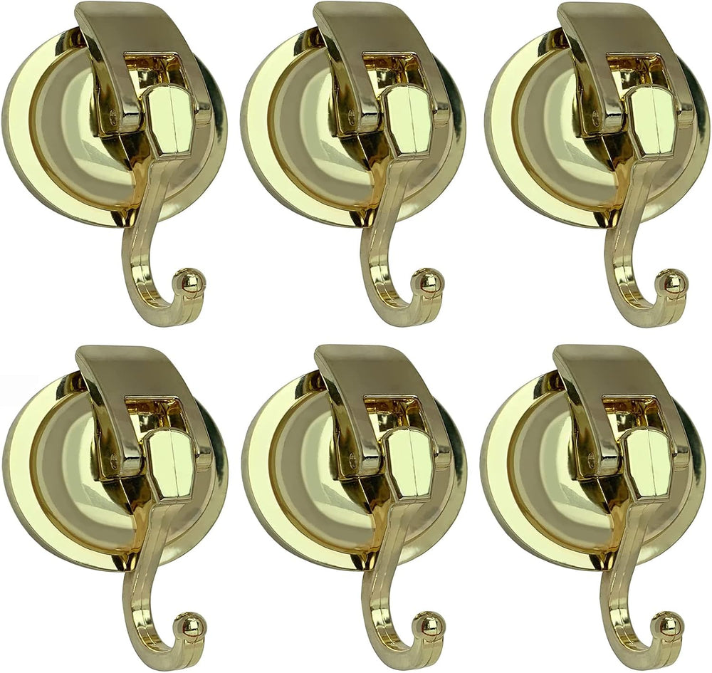 Heavy Duty Vacuum Suction Shower Hooks Glass Suction Cup Bathroom Robe Hooks,...