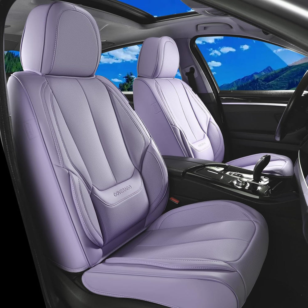 Coverado Car Seat Covers Full Set, Seat Covers for Cars, Car Seat Covers Fron...