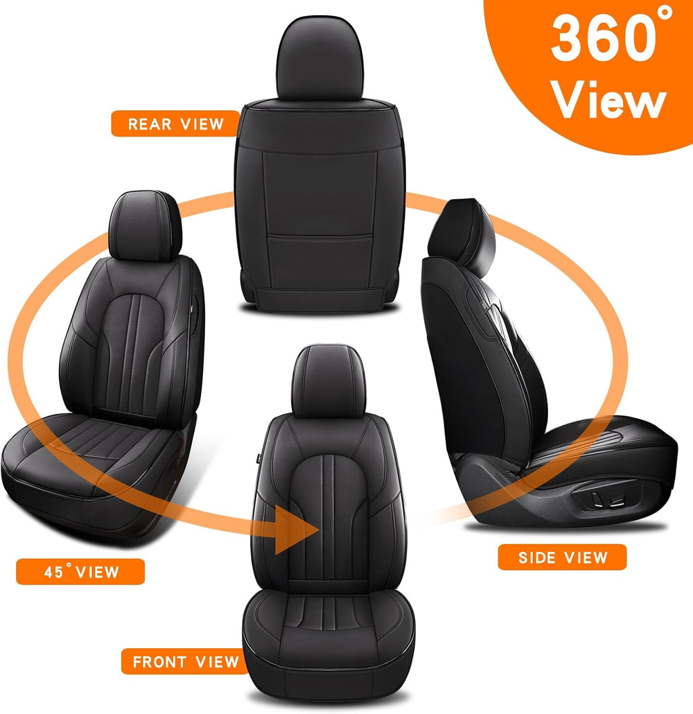 MINGBRON Front Car Seat Covers,Car Seat Protector Waterproof,Seat Covers Fron...