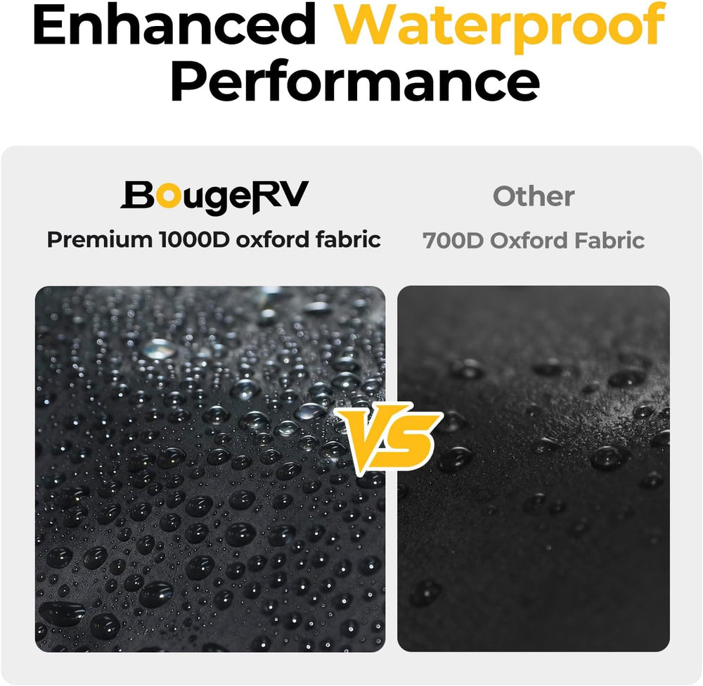 BougeRV Hitch Cargo Carrier Bag Waterproof/Rainproof for Car Truck SUV Vans R...