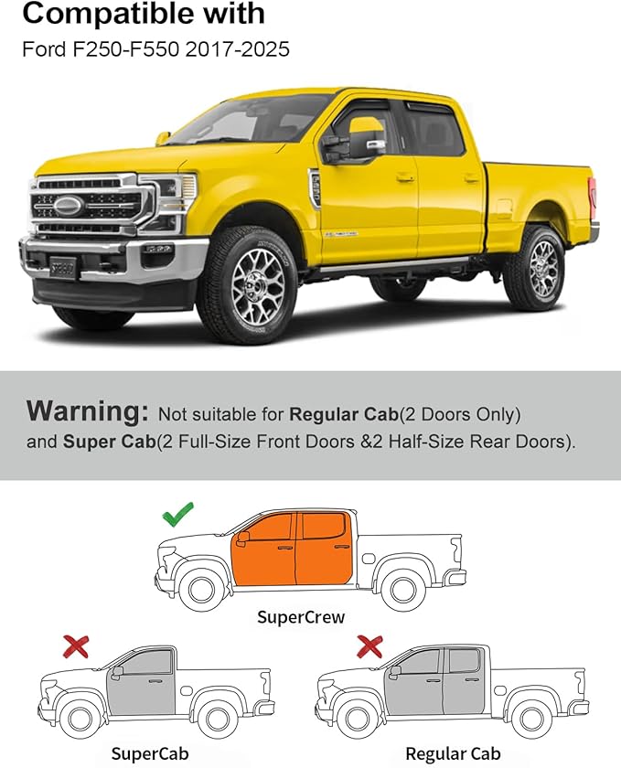 in-Channel Window Rain Guards Fit