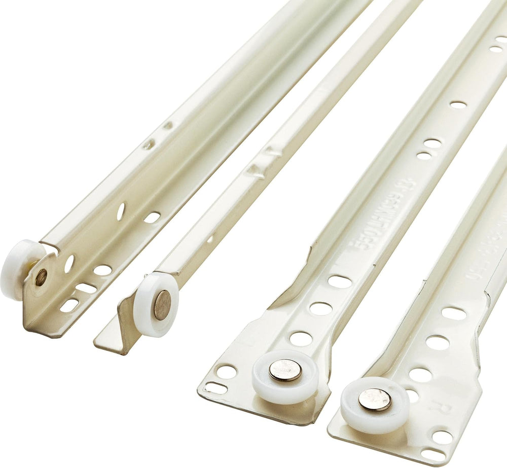 Franklin Brass Self-Closing 22' Drawer Slides Bottom Mount, 5-Pairs (10-P...