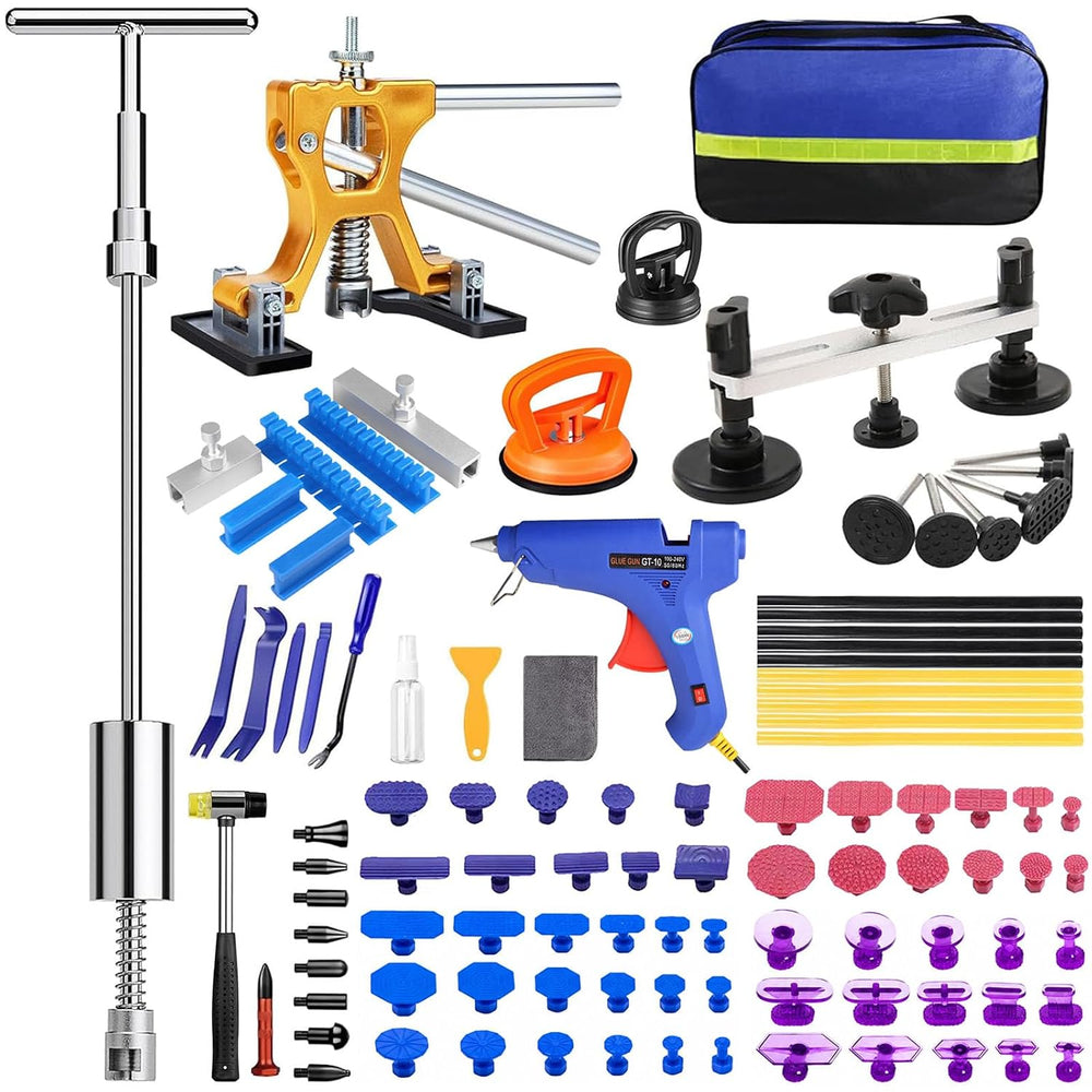 Auto Paintless Dent Removal Kit – Adjustable Paintless Dent Repair Tool for A...