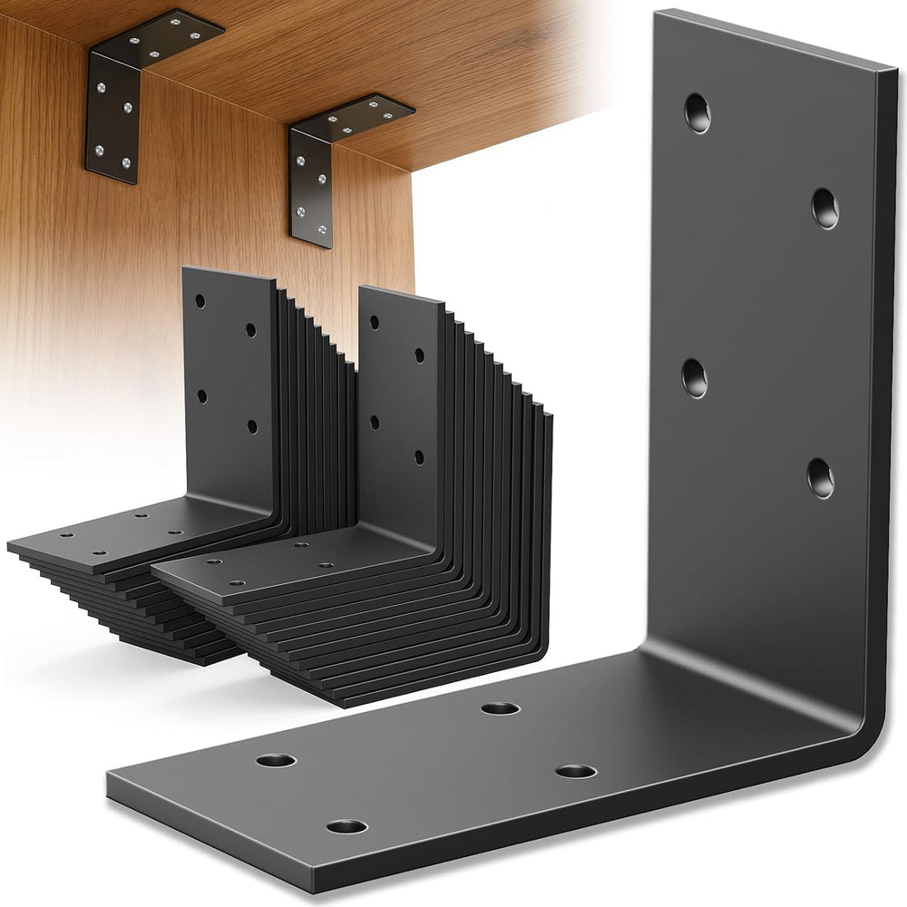 3"x3"x1.5" Steel Angle Bracket, 90 Degree L Corner Brace
